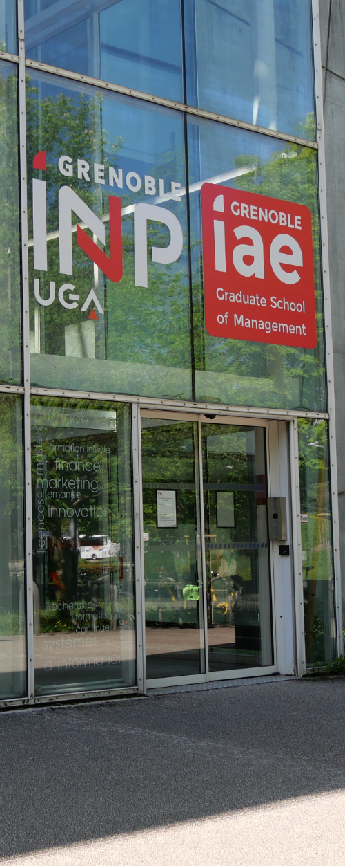 Grenoble IAE Facade entrée